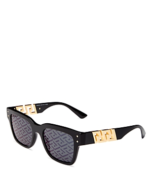 Versace Men's Square Sunglasses, 52mm