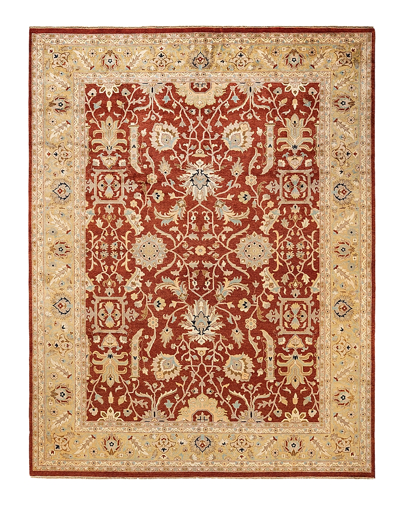 Adorn Handwoven Rugs Mogul M1373 9'3" x 12'0" Area Rug - Red