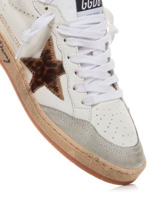 Women's Ballstar Calf Hair Low Top Sneakers 