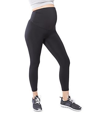 Ingrid & Isabel Women's Maternity 7/8 Legging In Black