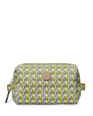 Tory Burch Virginia Large Recycled Cosmetics Case | Bloomingdale's