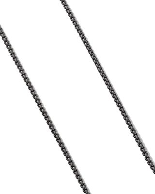 Men's Stainless Steel Small Box Chain Necklace 18", 2.7mm