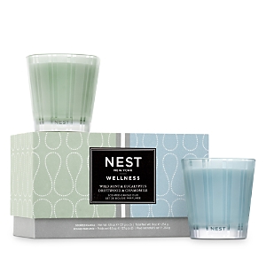 Nest Fragrances Wild Mint & Eucalyptus Driftwood & Chamomile Scented Candle Duo, 9 oz. Nest Fragrances Wild Mint & Eucalyptus Driftwood & Chamomile Scented Candle Duo, 9 oz.