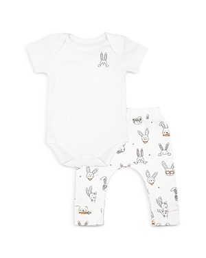 Noomie Unisex Bunny Bodysuit & Pants Set - Baby