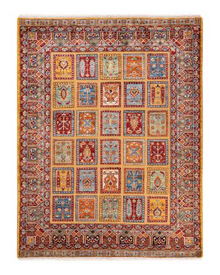 Bloomingdale's Tribal M1845 Area Rug, 6'10 x 9'