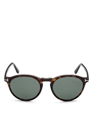 Tom Ford Aurele Round Sunglasses, 52mm | Bloomingdale's