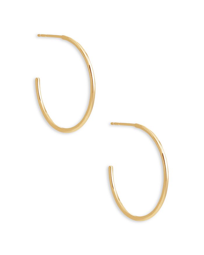 Keeley Hoop Earrings in Sterling Silver