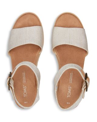 Women's Diana Textile Platform Rope Wedge Sandals