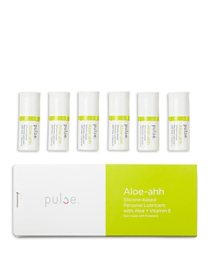 Pulse Aloe-ahh Silicone-Based Personal Lubricant, Pack of 6