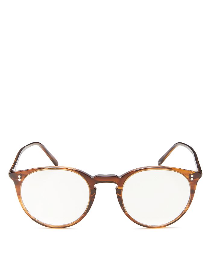 Oliver peoples blue deals light glasses