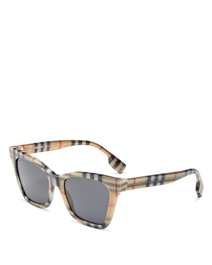 Check Cat-eye Sunglasses Sand - Burberry main image 0