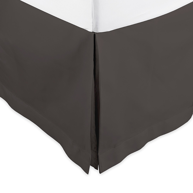 Home Treasures Royal Sateen Queen Dust Ruffle In Grisaglia Gray