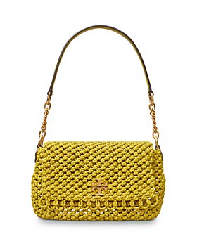 Tory Burch - Kira Small Woven Leather Shoulder Bag