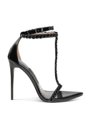 Black Ankle Strap Heels - Bloomingdale's