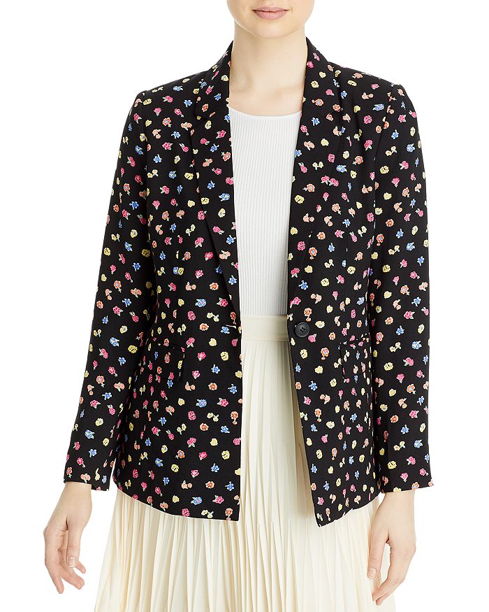 Tahari new arrivals floral blazer