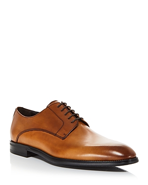Shop To Boot New York Men's Amedeo Plain Toe Oxfords In Burnished Tan