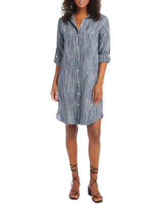 Karen Kane Linen Shirt Dress | Bloomingdale's