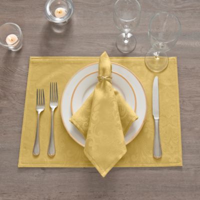 Caiden Elegance Damask Placemat, Set of 4