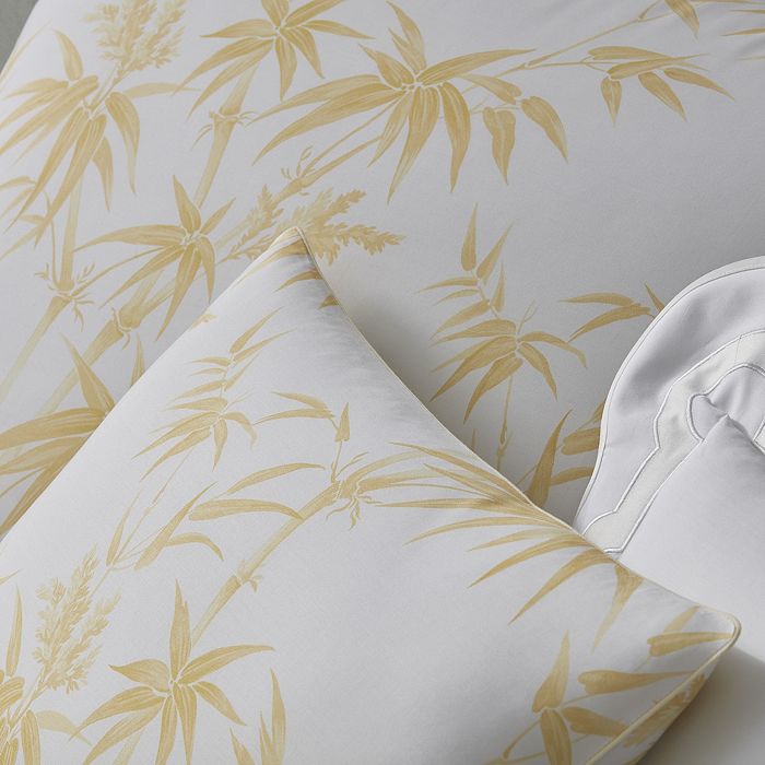 Shop Matouk Schumacher Dominique Fitted Sheet, California King In Lemon