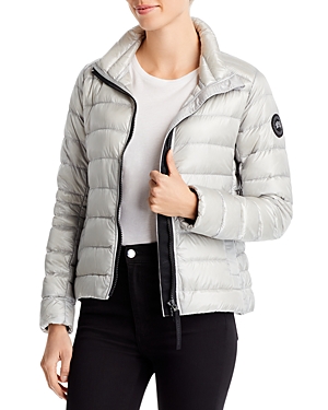 Canada Goose Cypress Short Down Jacket In Silverbirch