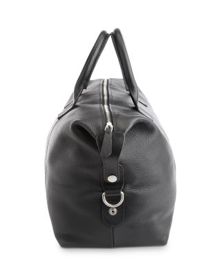 Leather Overnighter Duffel Bag 