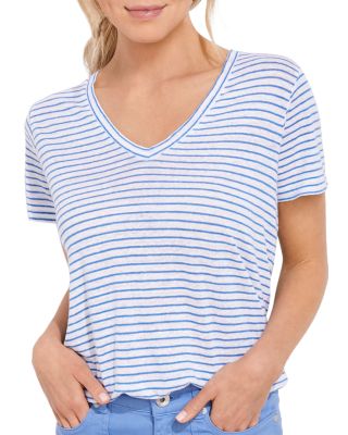 Vineyard Vines Linen V-Neck Tee 