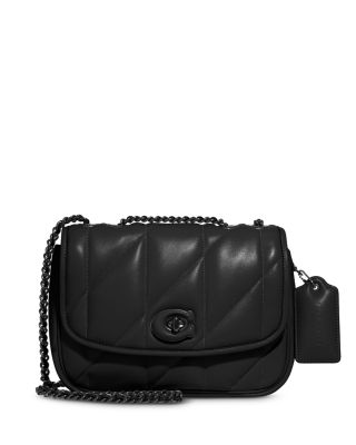 coach mini shoulder bag black