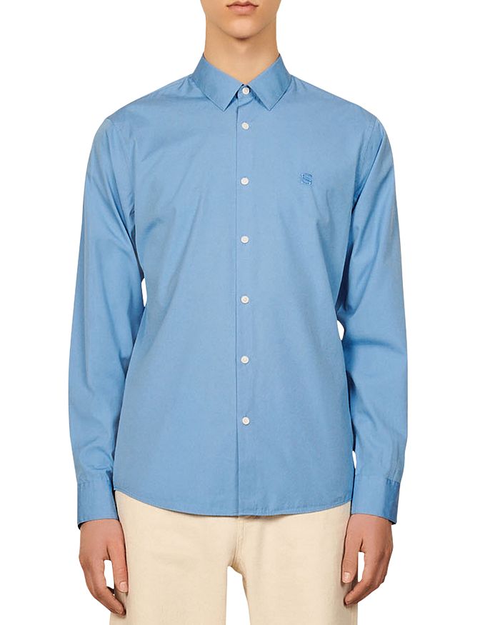 Sandro Classic Fit Button Down Shirt | Bloomingdale's