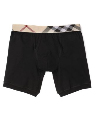 burberry check boxers