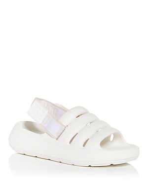 Ugg Sport Yeah Womens Open Toe Slip On Sport Sandals In Brwh