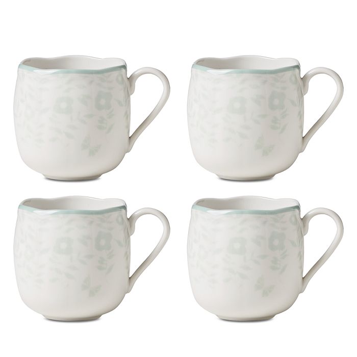 Lenox Butterfly Meadow Cottage Mugs Set of 4 Bloomingdale s