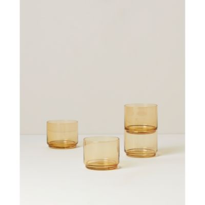 Tuscany Classics Stackables Short Glasses, Set of 4