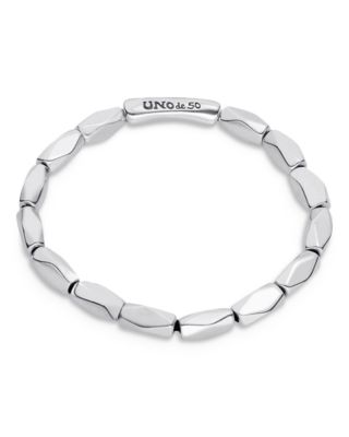 Uno de 50 Follow Me Stretchy Beaded Bracelet