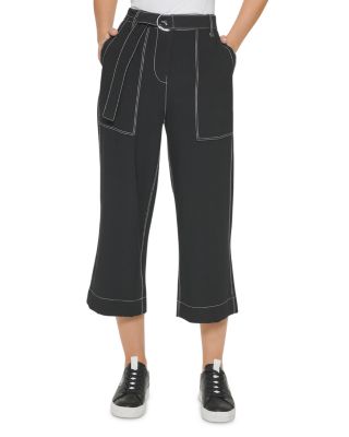 dkny wide leg jeans