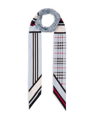 thin burberry scarf