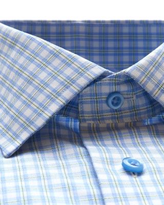 Check Trim Fit Dress Shirt