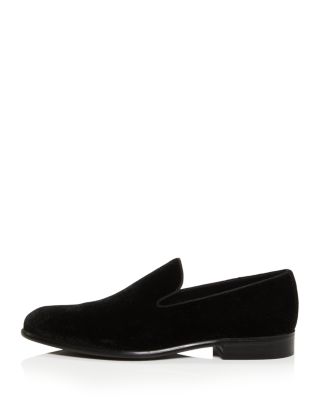 Men's Velvet Slip On Formal Loafers - Exclusive