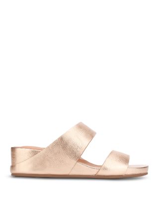 Gisele Double Strap Slide Sandals 