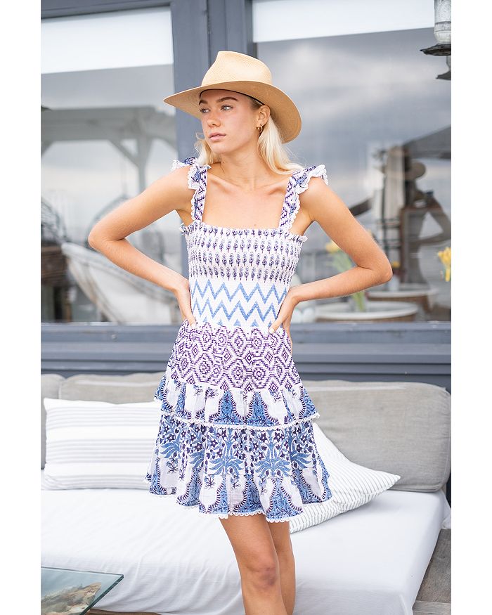 Christine ruffle detail minidress new arrivals