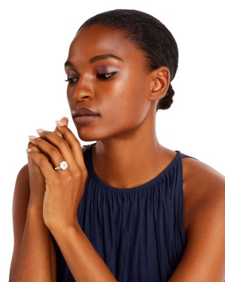 Cushion Cut Certified Diamond Engagement Ring in 18K White Gold, 2.0 tcw 