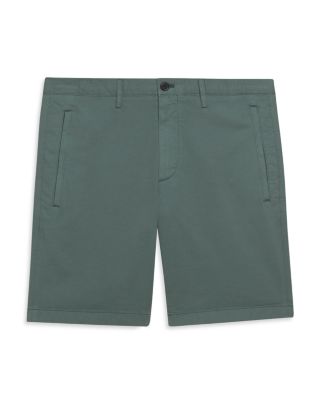 Theory Men's Zaine Organic Cotton Shorts In Heron