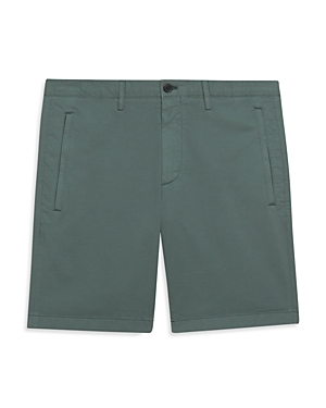 Theory Men's Zaine Organic Cotton Shorts In Heron