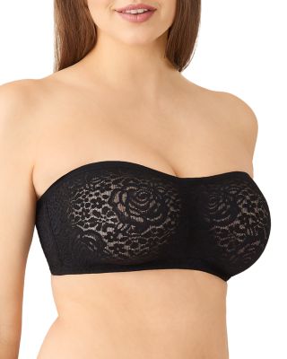 Halo Strapless Lace Bra