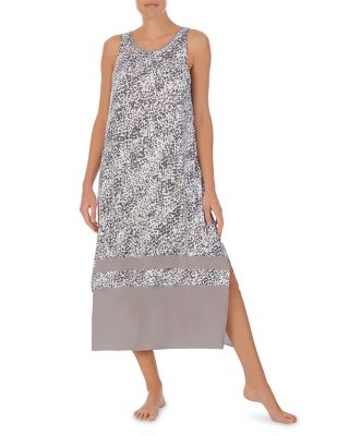 Donna Karan - Printed Long Nightgown