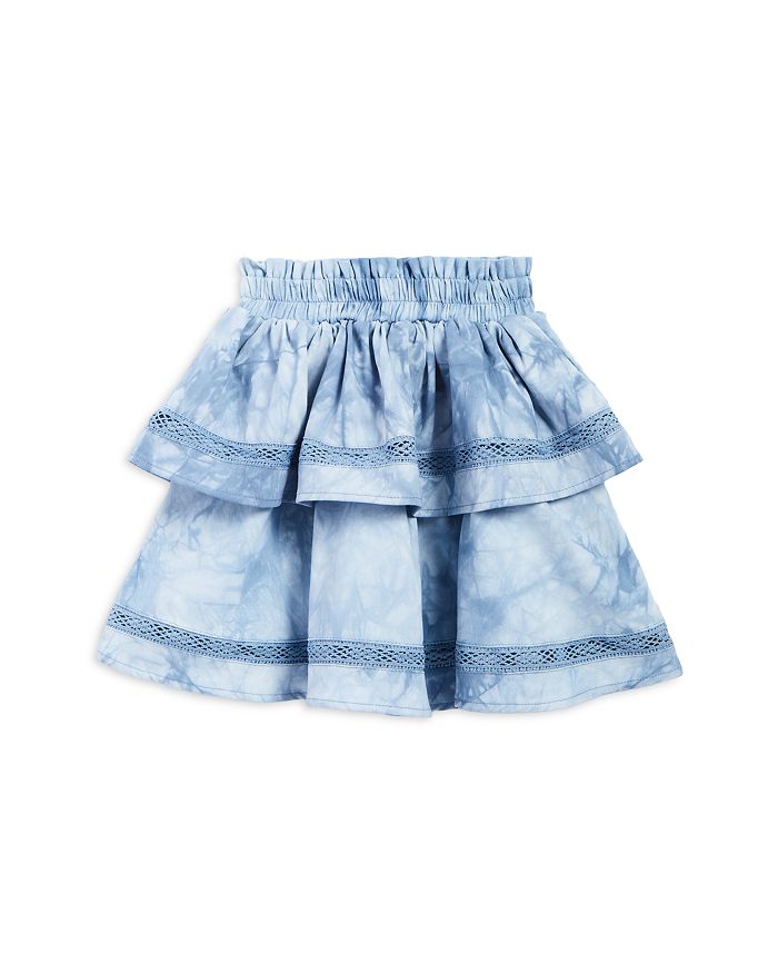 AQUA Girls Tie Dye Tiered Ruffle Skirt Big Kid 100 Exclusive