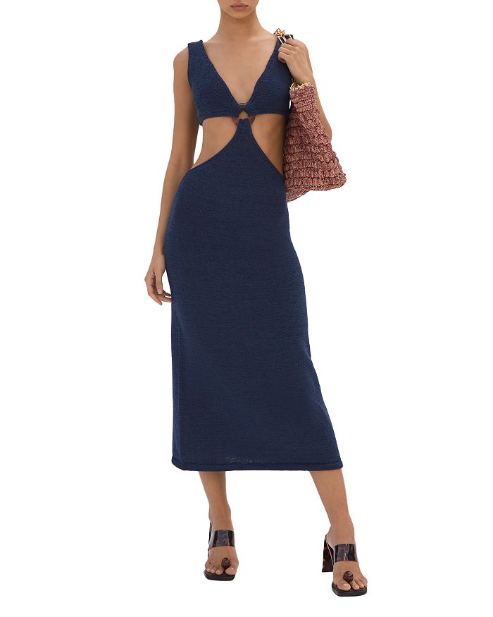 Cult Gaia Bank Knit Cutout Dress Bloomingdale's