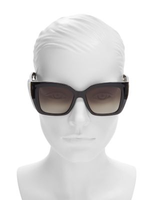  Square Sunglasses, 55mm