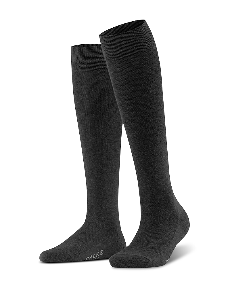 Falke Family Knee-high Socks In Anthracite