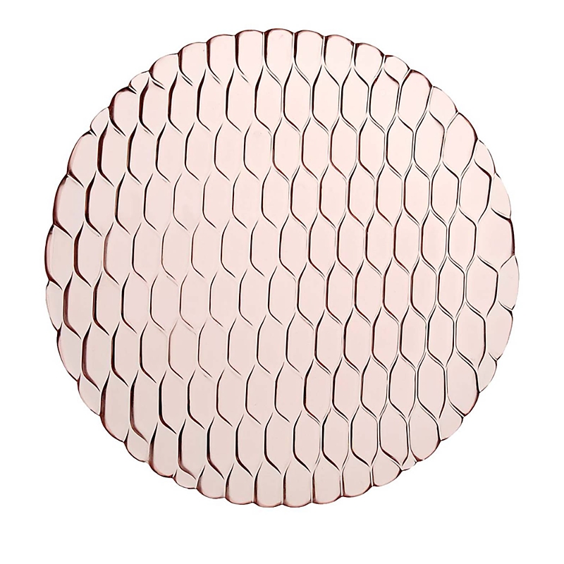 Shop Kartell Jellies Dinner Plate, Set Of 4 In Pink