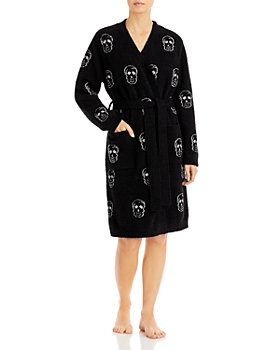 BAREFOOT DREAMS - CozyChic Scattered Skulls Robe - 150th Anniversary Exclusive